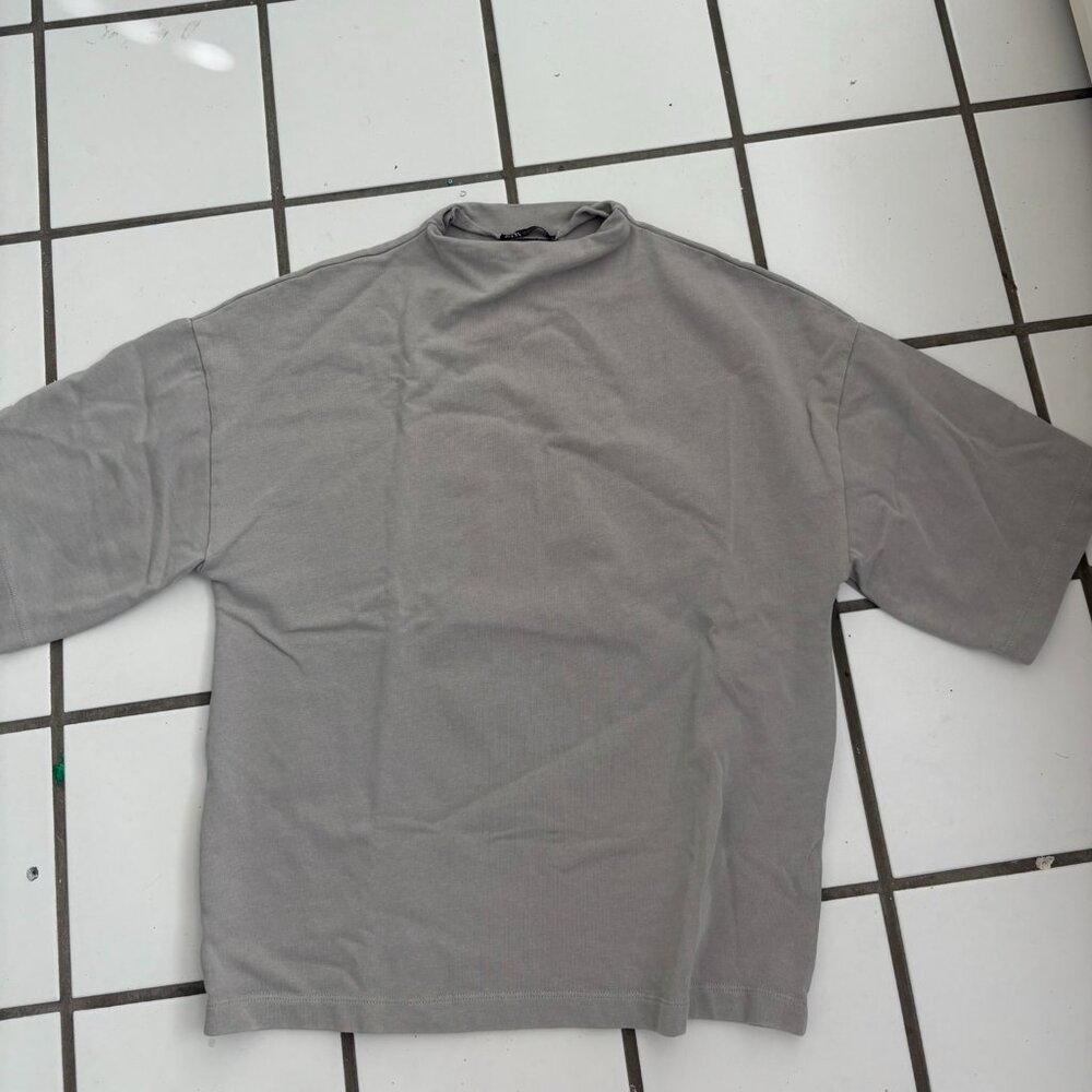 Oversized High Neckline Zara T Shirt